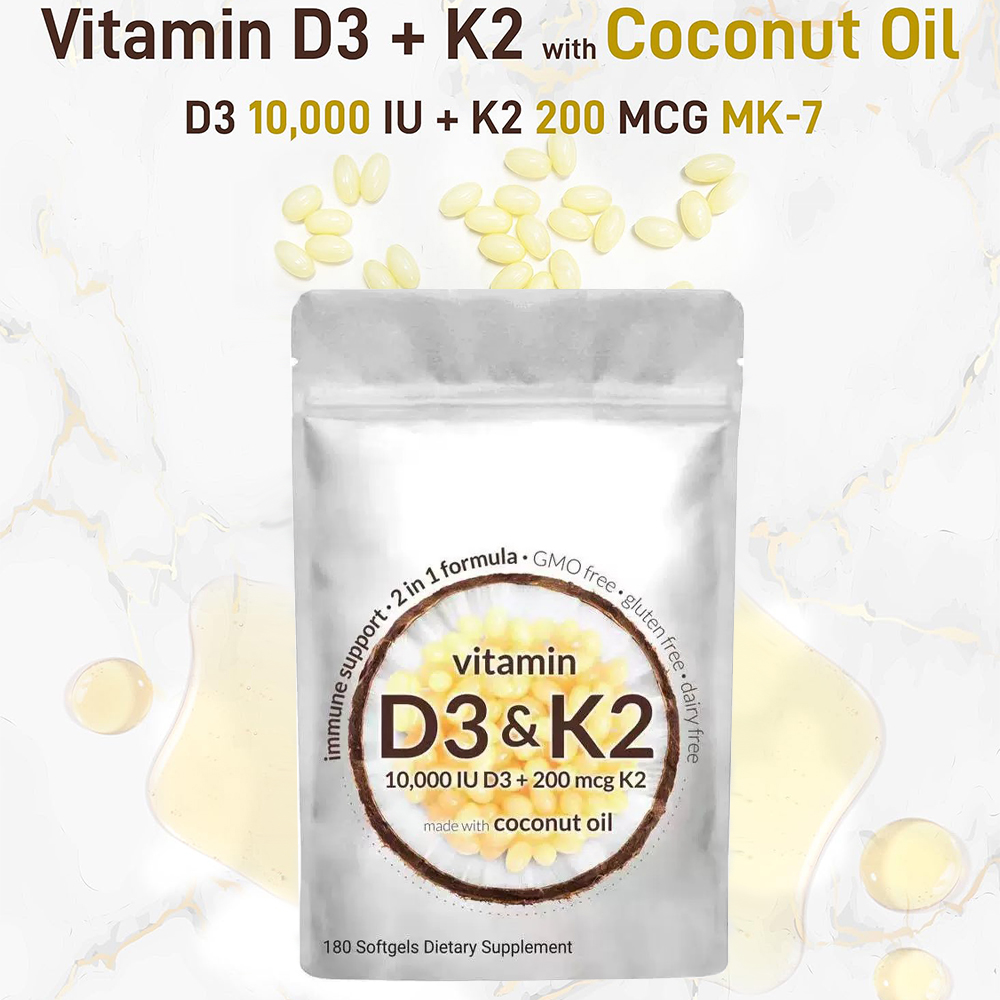 Vitamin D3 K2 Drop - Vitamin D3 K2 10000 IU 300