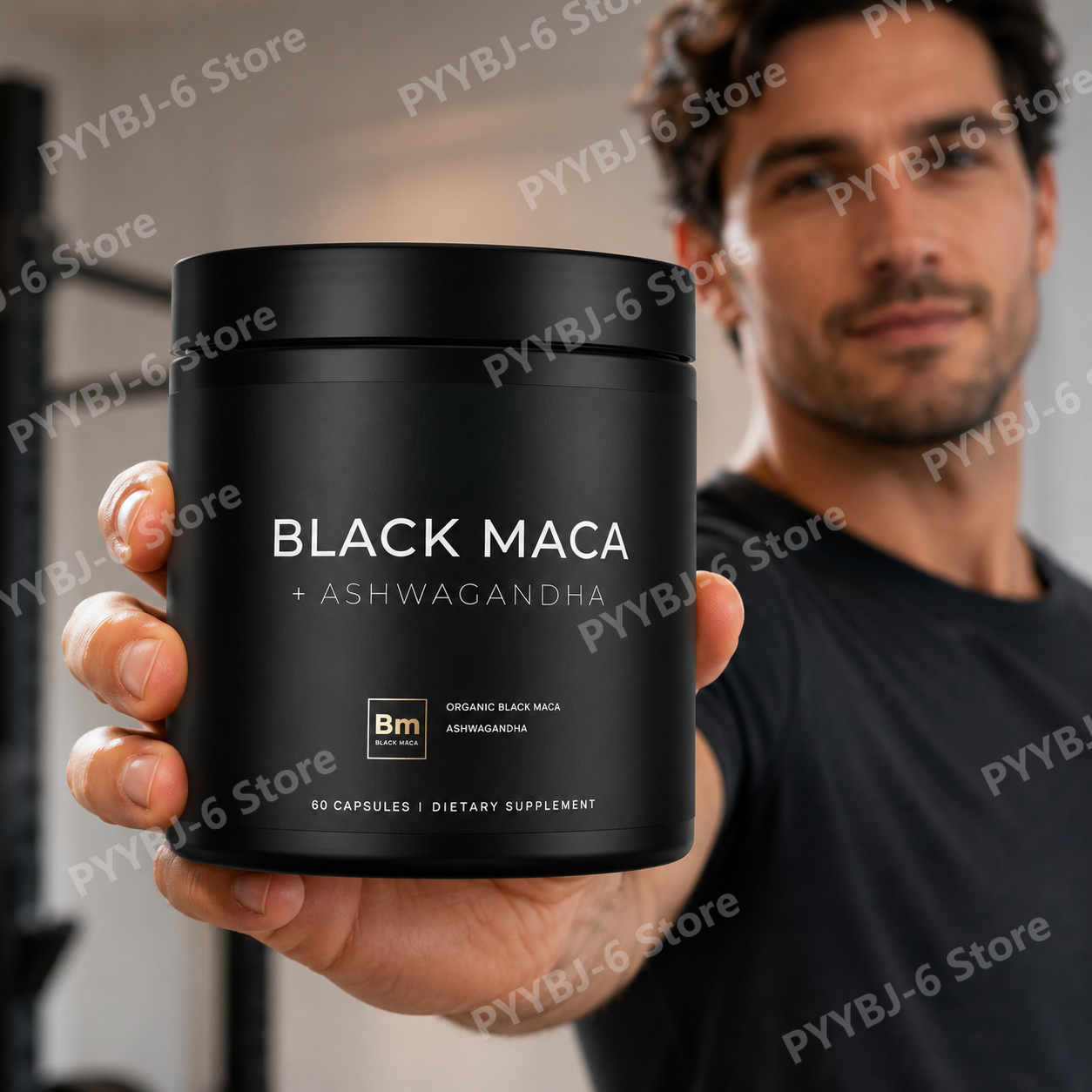 Ashwagandha Extract Root - Black Maca Root Extract with Ashwagandha