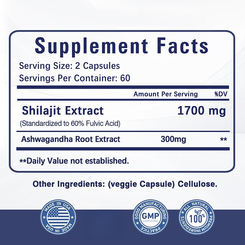 Shilajit - Balance Hormones, R - Ashwagandha Extract Root recension och pris