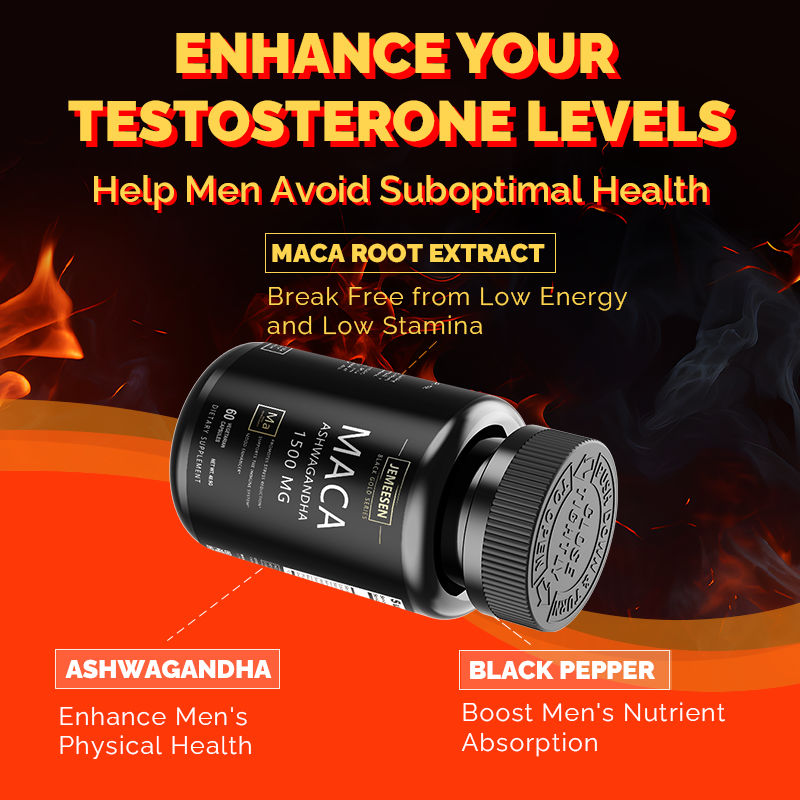 JEMEESEN - Ashwagandha Maca Ro - Ashwagandha Extract Root recension och pris