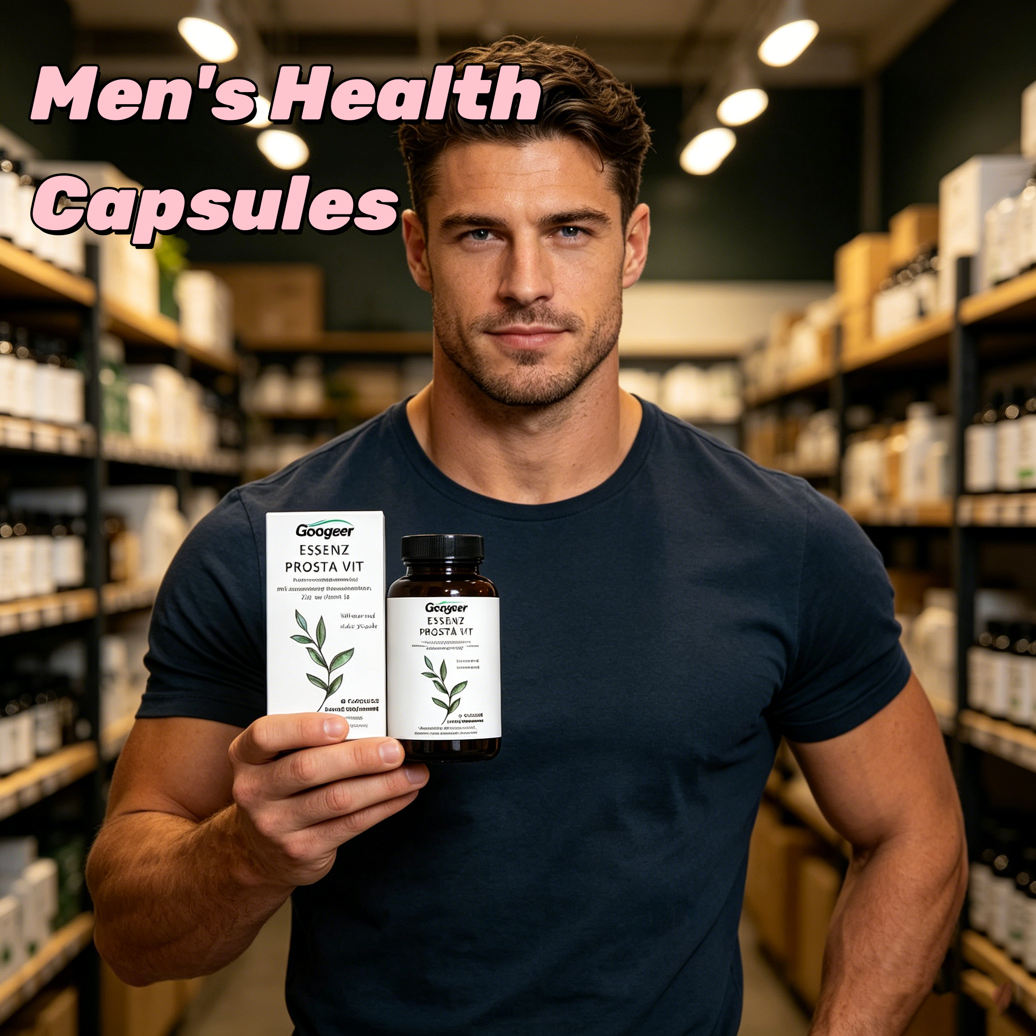 GOOGEER Men's Health Capsules  - Nutrition For Health Fitness & Sport Melvin Williams recension och pris
