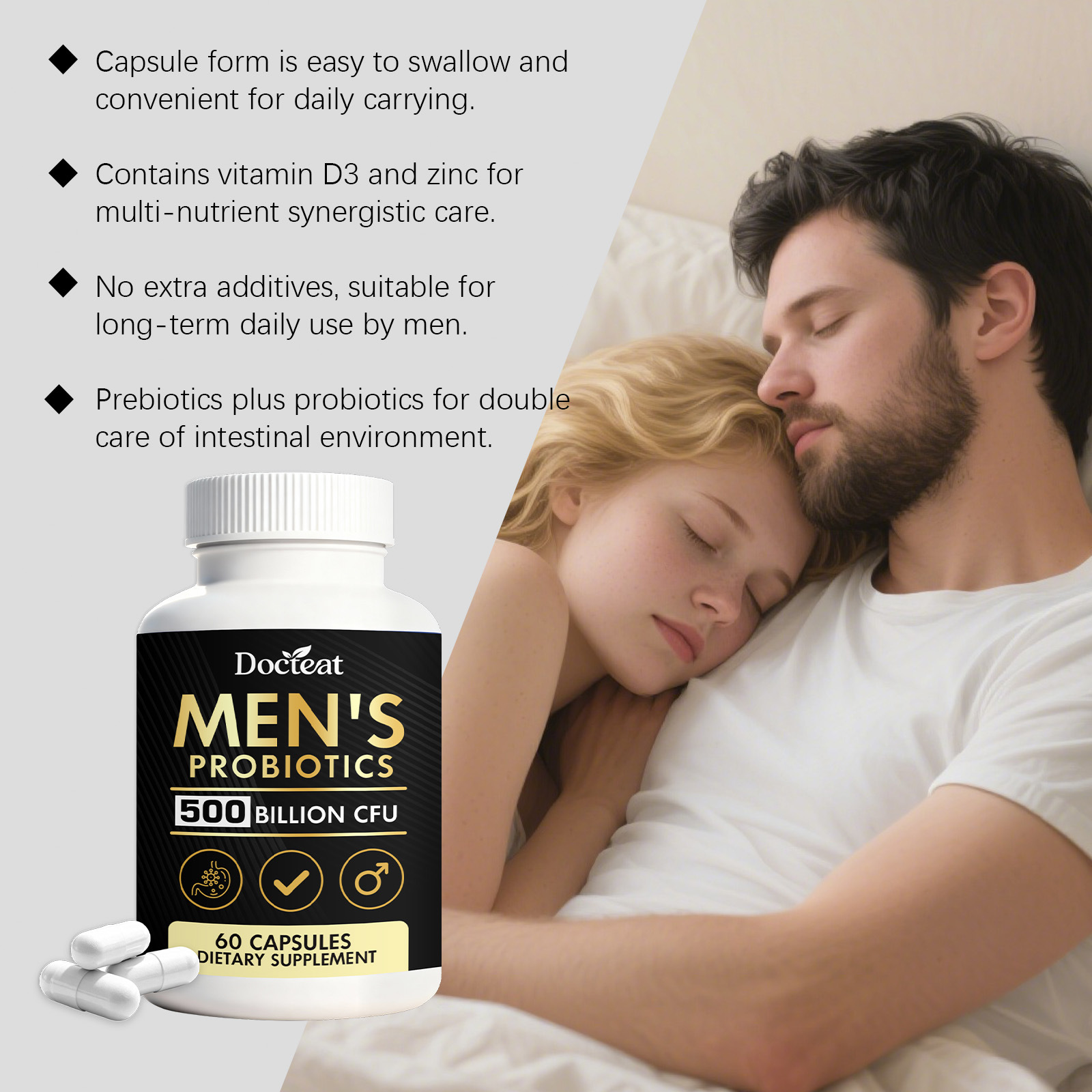 GOOGEER Men's Health Capsules  - Nutrition For Health Fitness & Sport Melvin Williams recension och pris