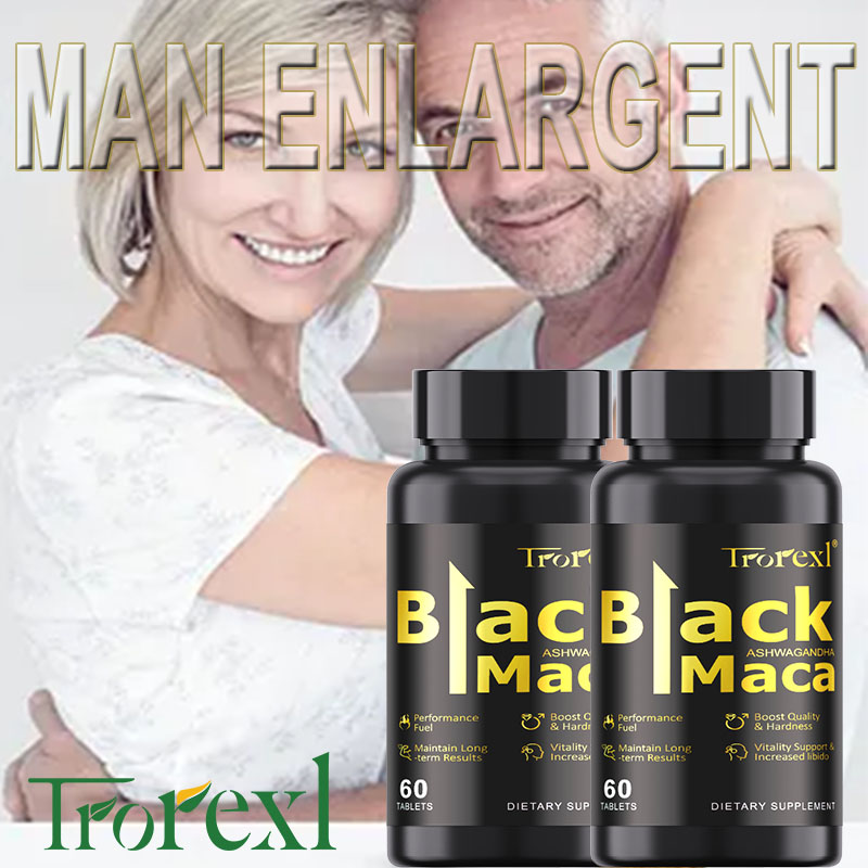 Natural Black Maca Tablets wit - Ashwagandha Extract Root recension och pris