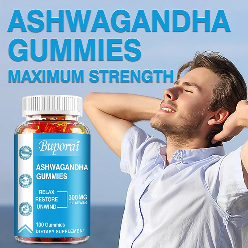 Ashwagandha Gummies - Reduce s - Ashwagandha Extract Root recension och pris
