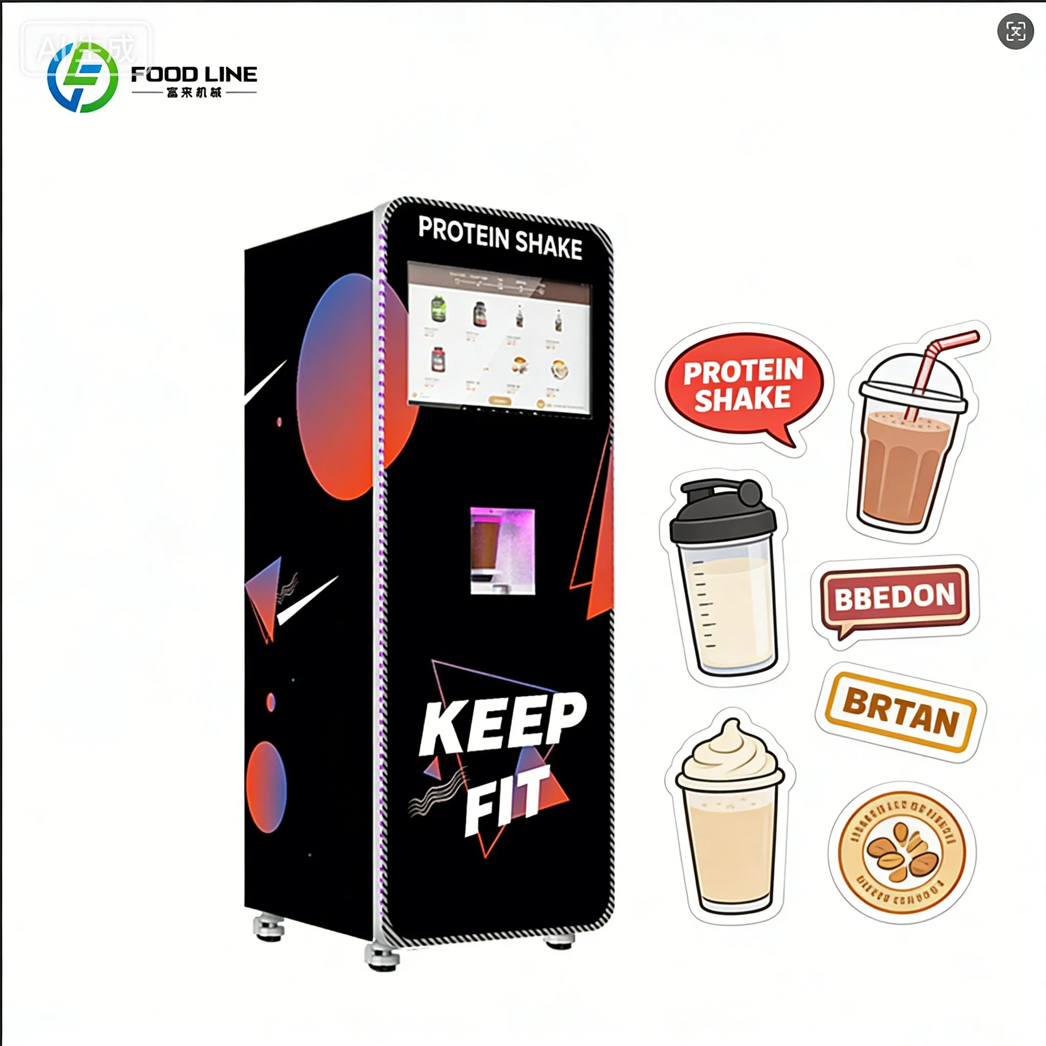 Nutritional Vending Machine Fu - Nutrition Fitness Equipment recension och pris
