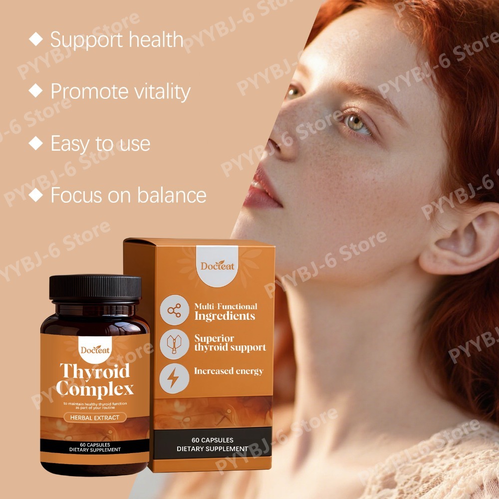 Docteat Thyroid Support Capsul - Ashwagandha Extract Root recension och pris