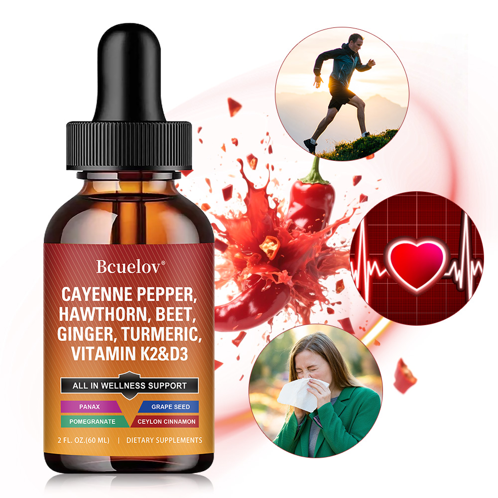 Cayenne Pepper Drops Supplemen - Vitamin D3 K2 Drop recension och pris
