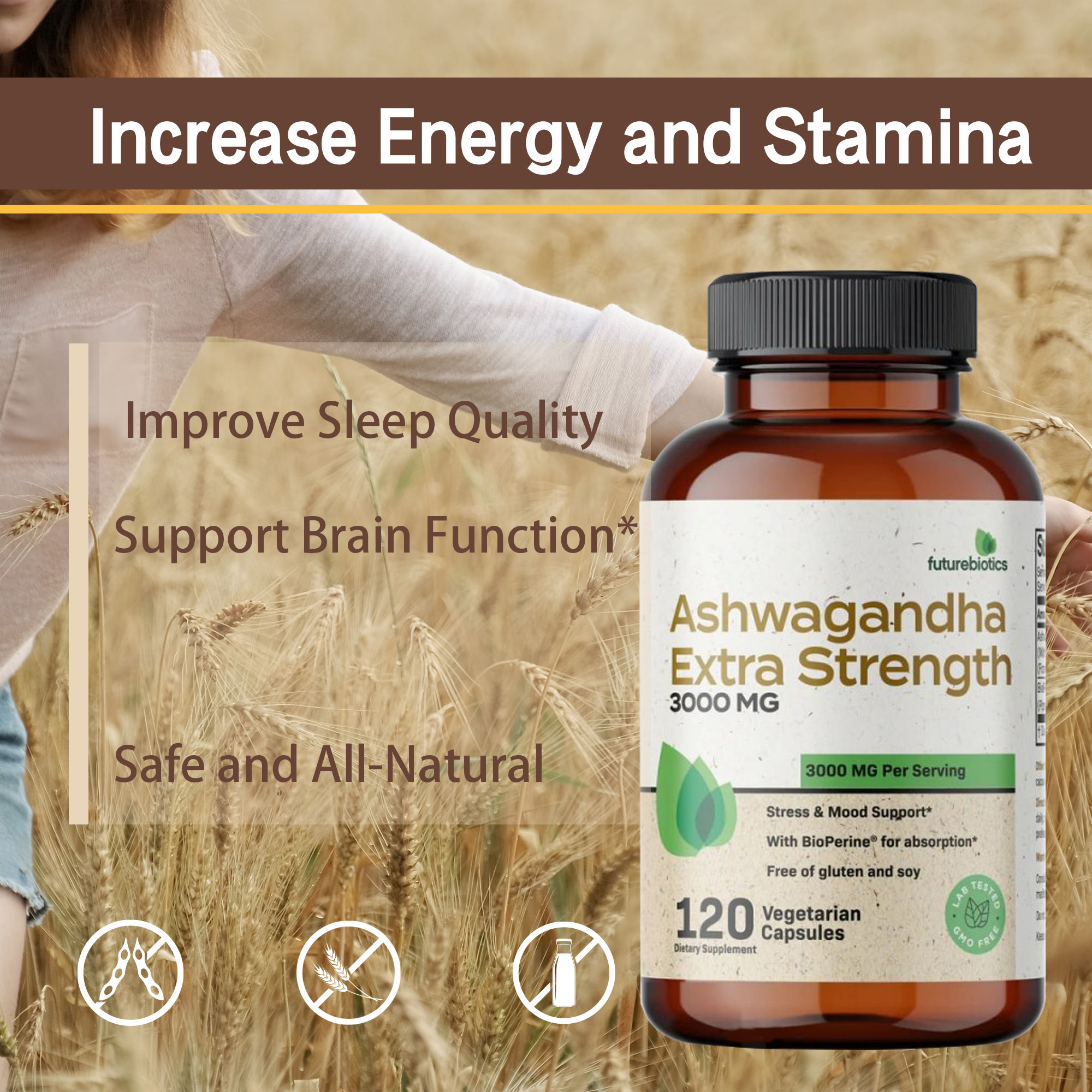 Ashwagandha Root Extract Capsu - Ashwagandha Extract Root recension och pris