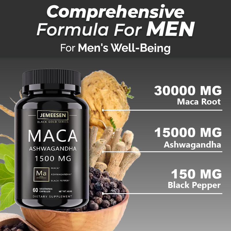 Organic Maca Root Powder Capsu - Ashwagandha Extract Root recension och pris